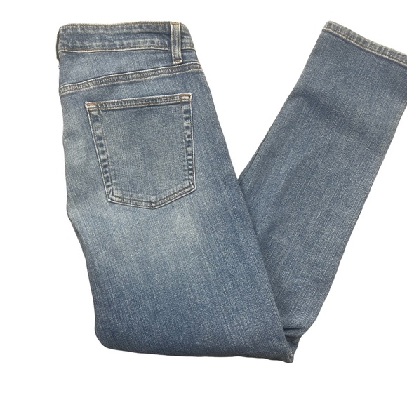 Eileen Fisher Denim - Eileen Fisher 6 Jeans Zipper Skinny Cotton Blend‎ Denim